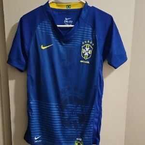 Nike Kids Royal Blue Soccer Jersey